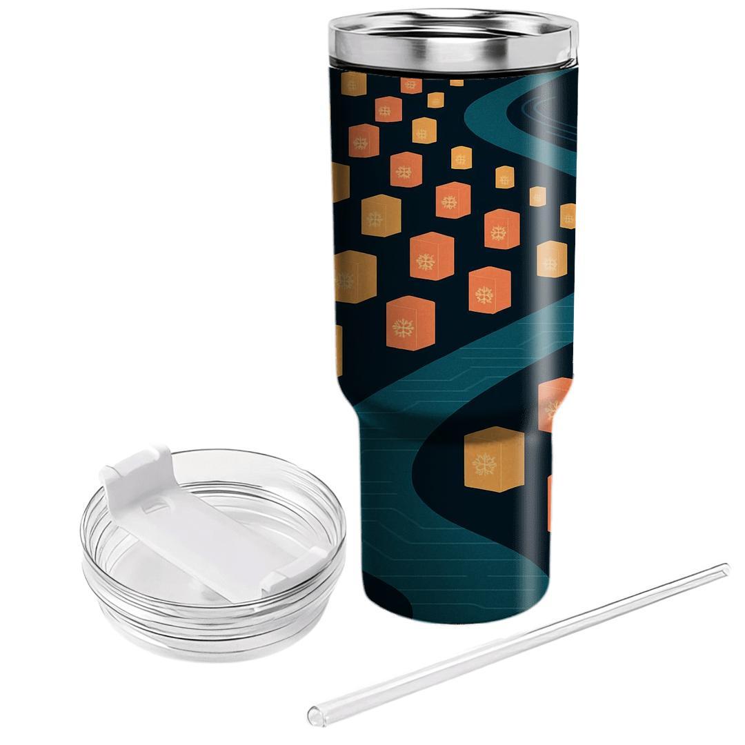 Lantern Tide Solstice A Floating River Of Wishes tumblers for gifts