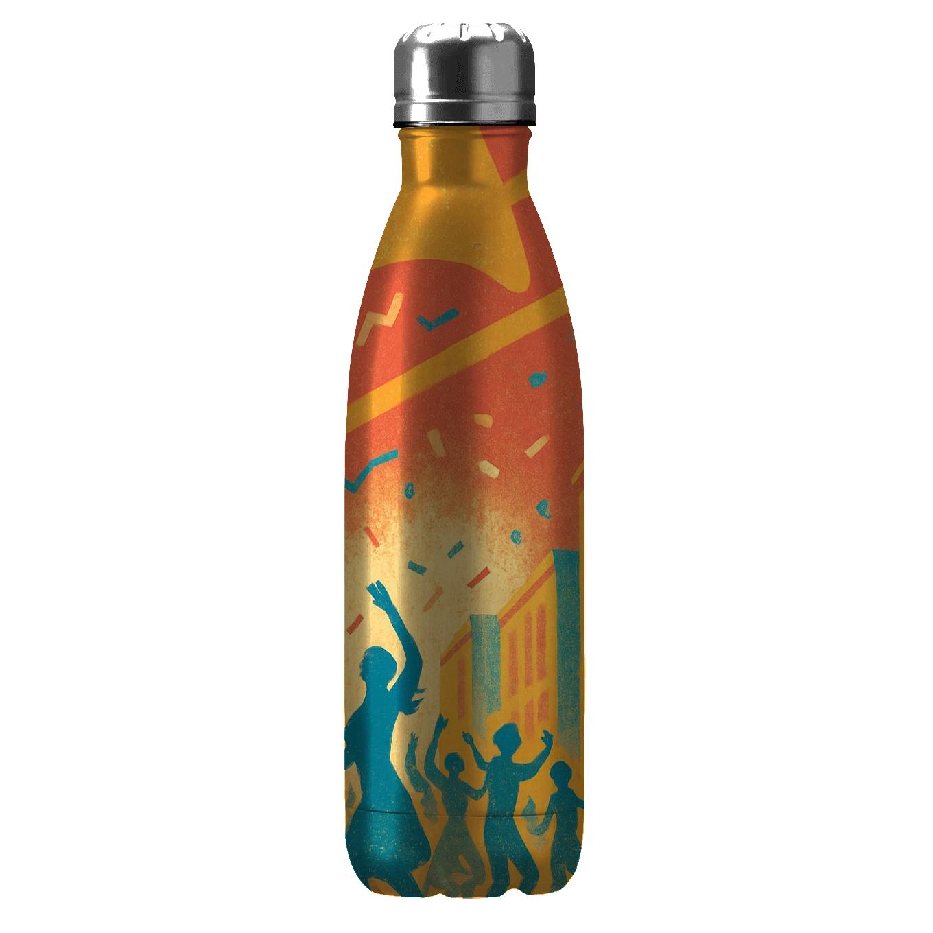 Carnival Brass Street Poster decorative water bottles