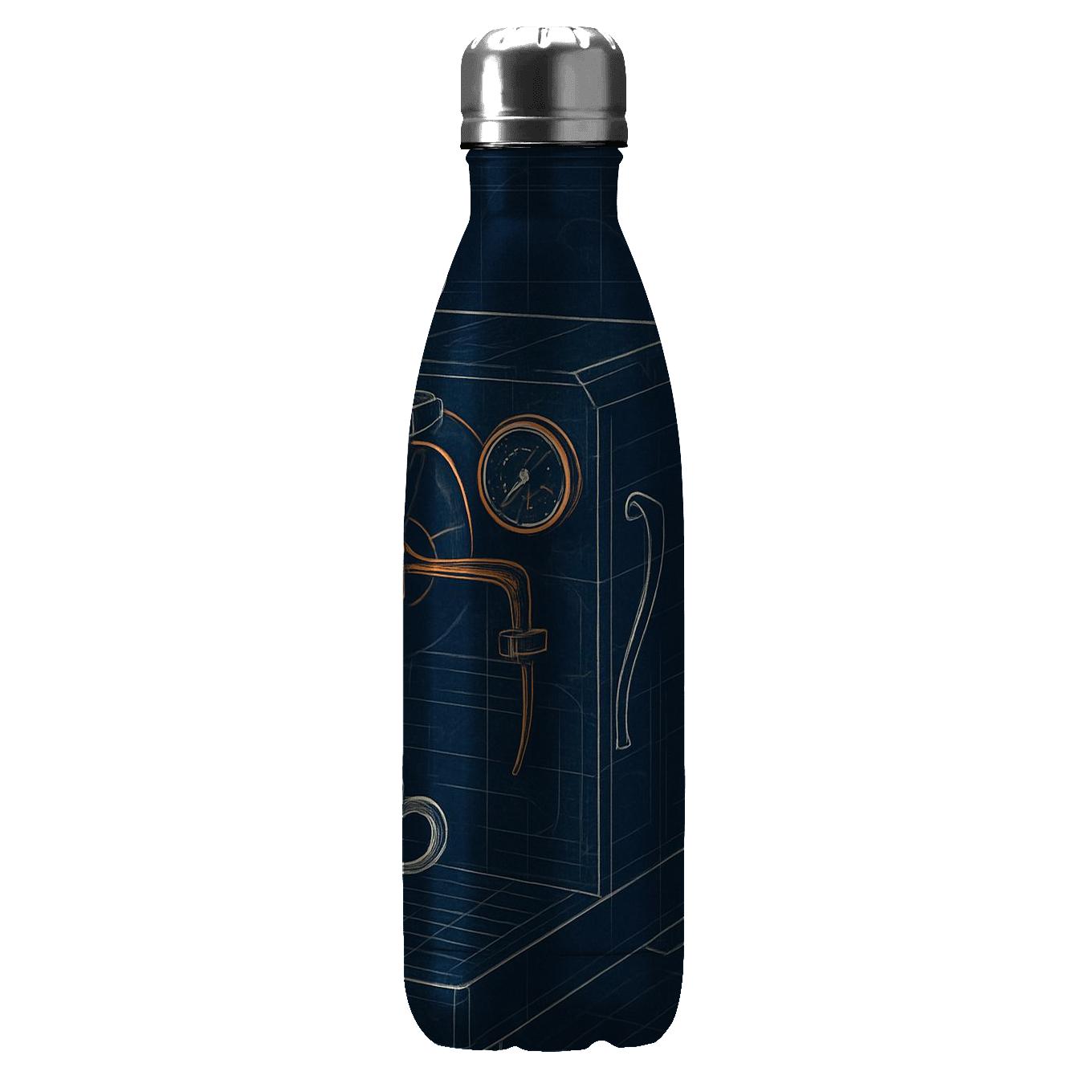 Night Shift Espresso Blueprint custom water bottles