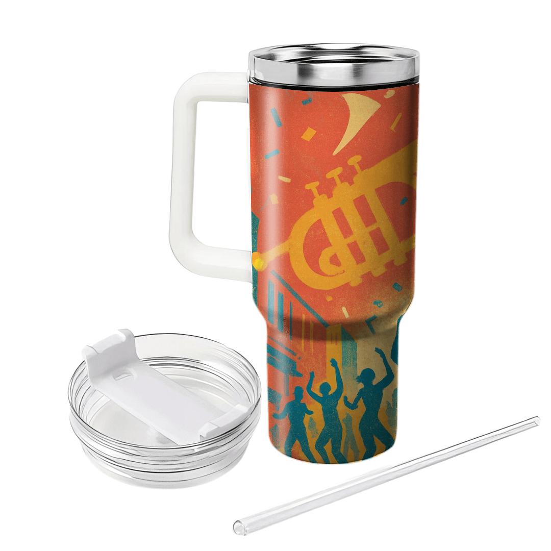 Carnival Brass Street Poster custom tumblers
