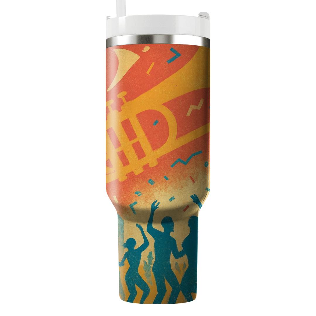 Carnival Brass Street Poster custom tumblers