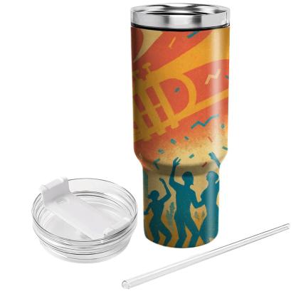 Carnival Brass Street Poster custom tumblers