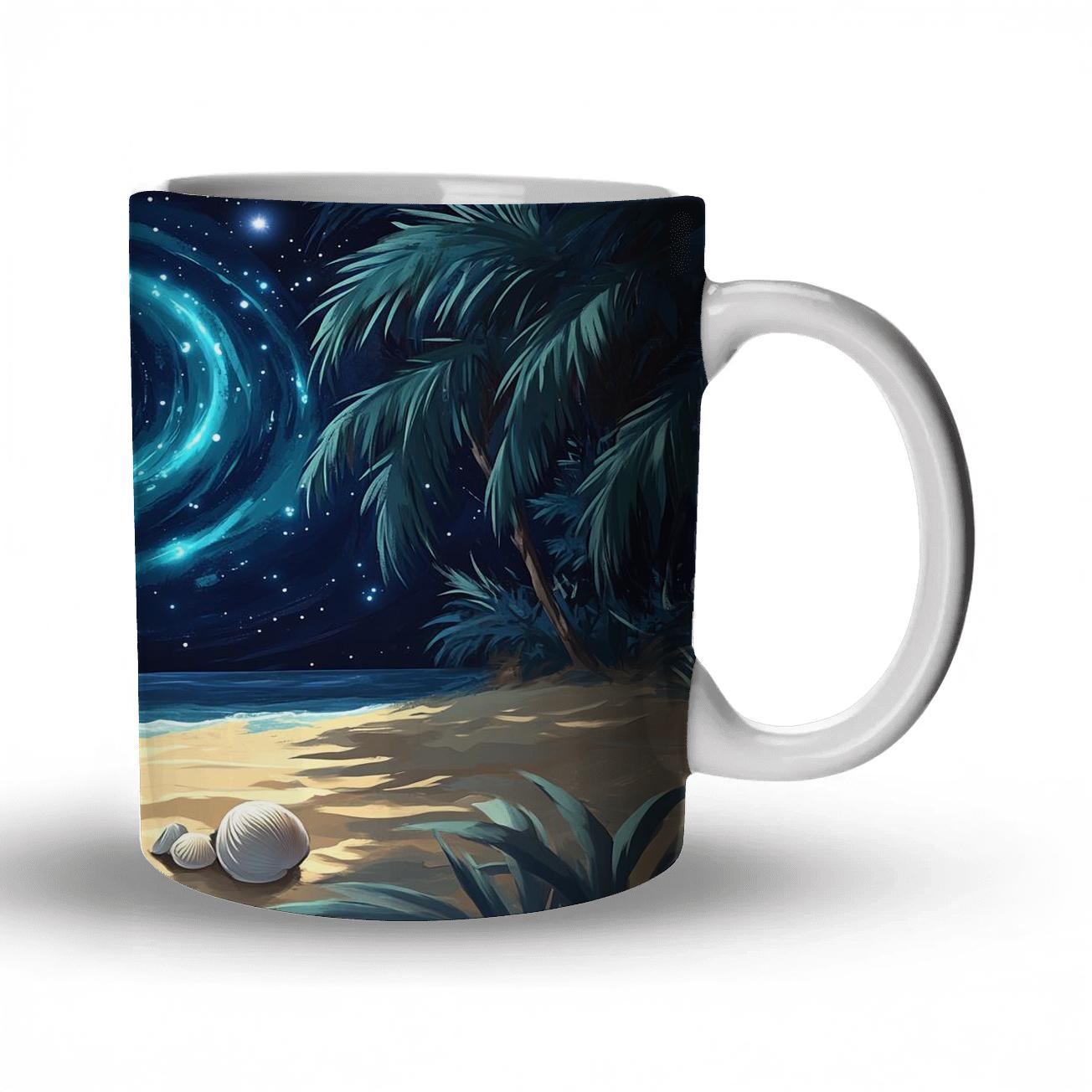 Stitch Cosmic Beach Campout Disney Inspired insulated thermal mugs