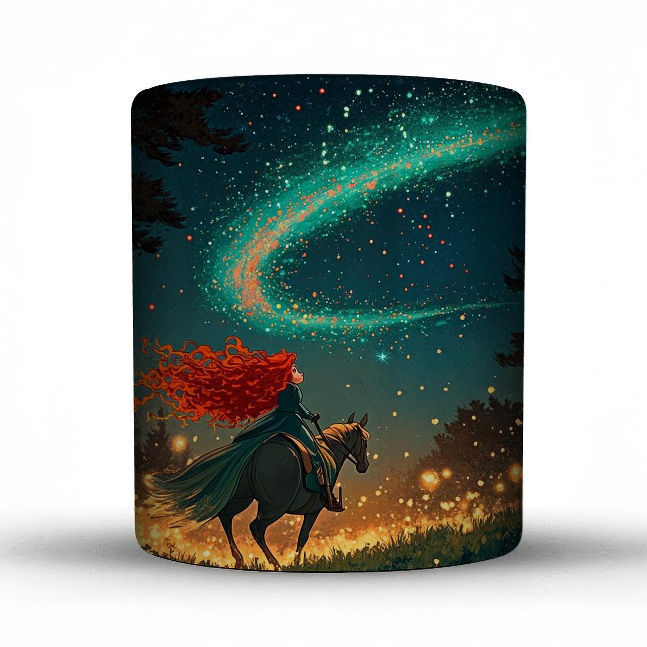 Merida Meteor Trail Forest Ride Disney Inspired custom printed mugs
