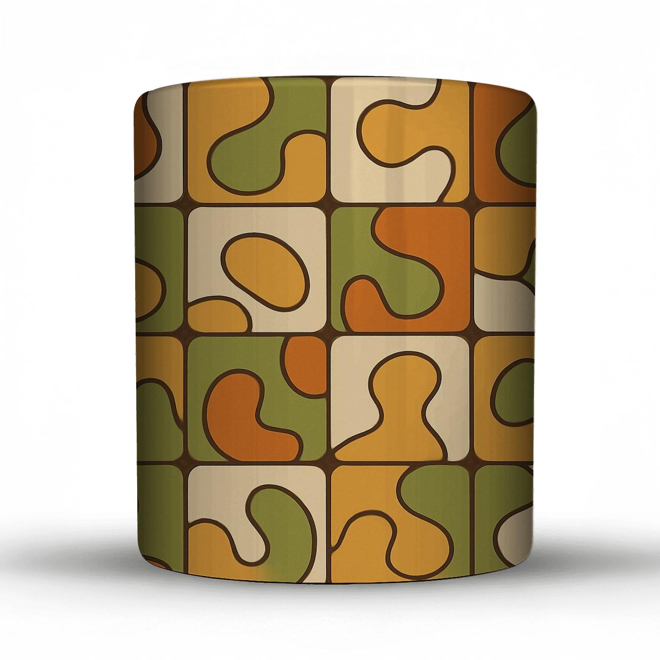Groovy Lava Lamp Tiles novelty coffee mugs