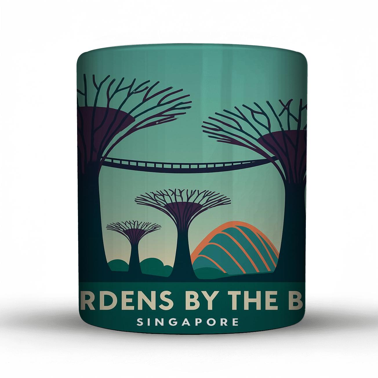 Gardens By The Bay Singapore custom printed mugs