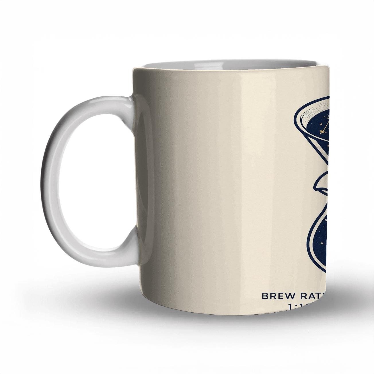 Pour Over Constellation Map custom printed mugs