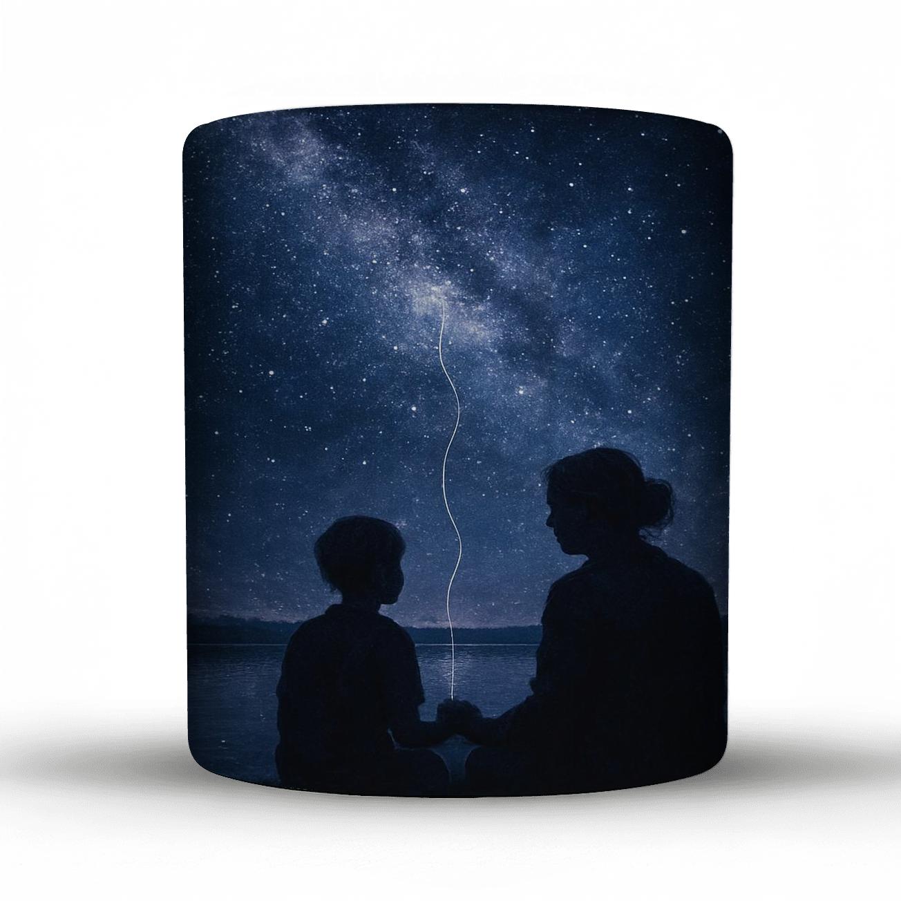 The Seam Of Heaven Where Her Voice Meets Your Heart decorative mug sets