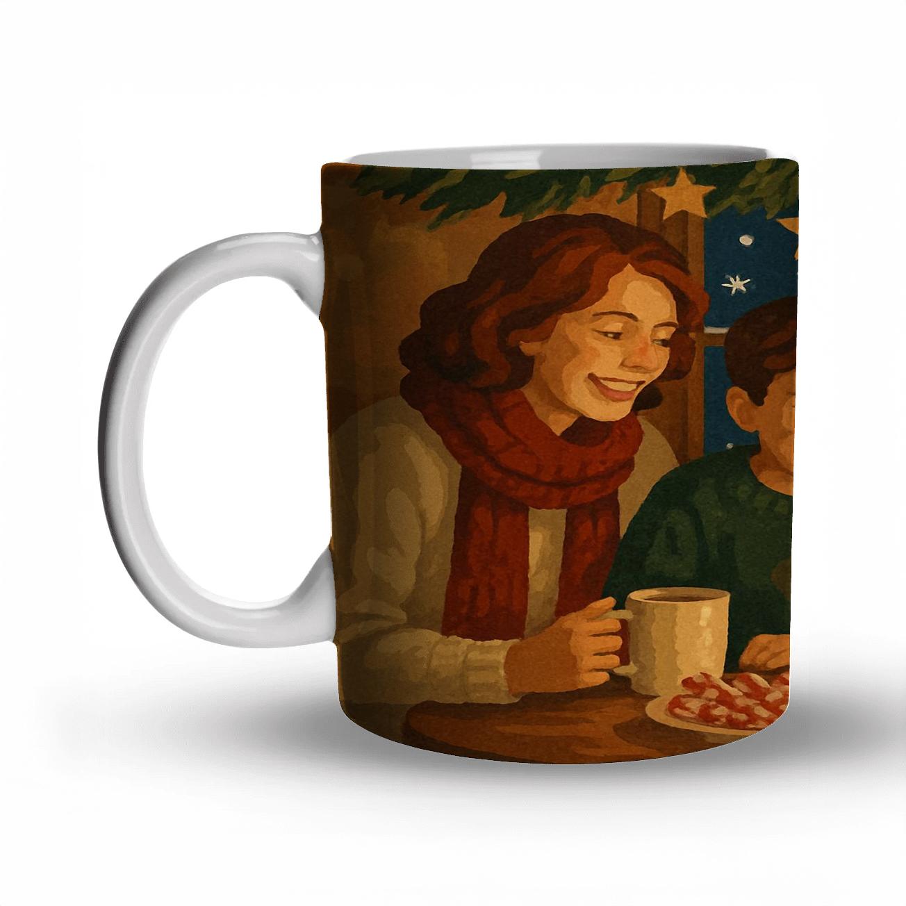 Cocoa Under The Star Garland gift mugs for occasions
