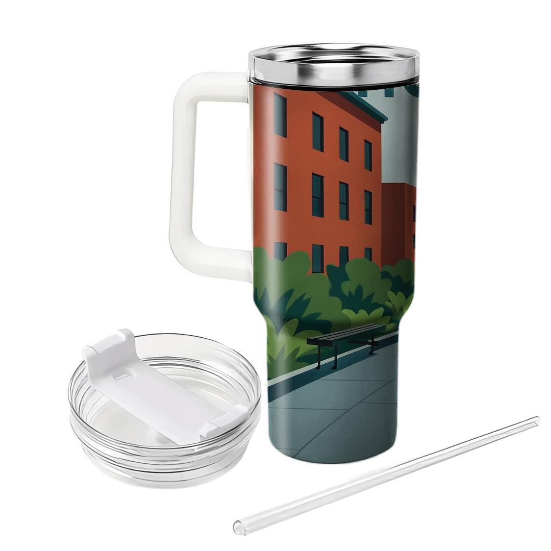 The High Line New York City United States personalized tumblers