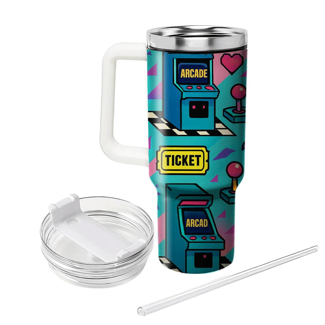 Mall Arcade Geometry custom tumblers