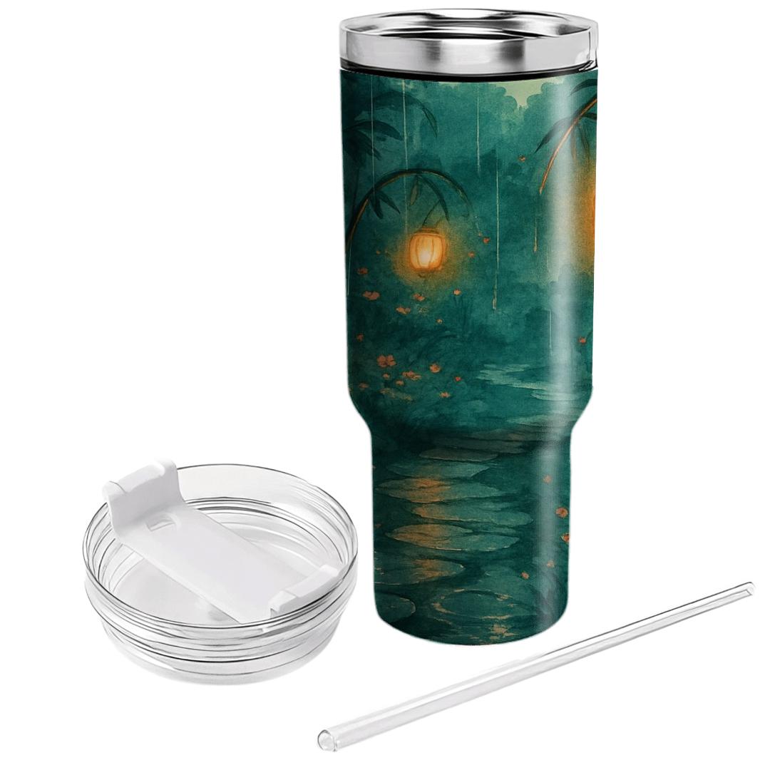 Monsoon Lantern Garden insulated tumblers