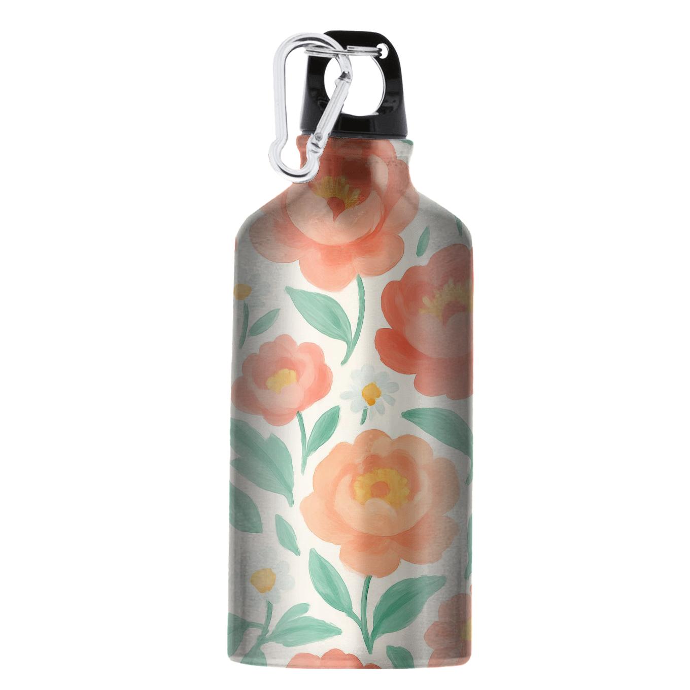 Citrus Peony Picnic Scatter insulated sports bottles