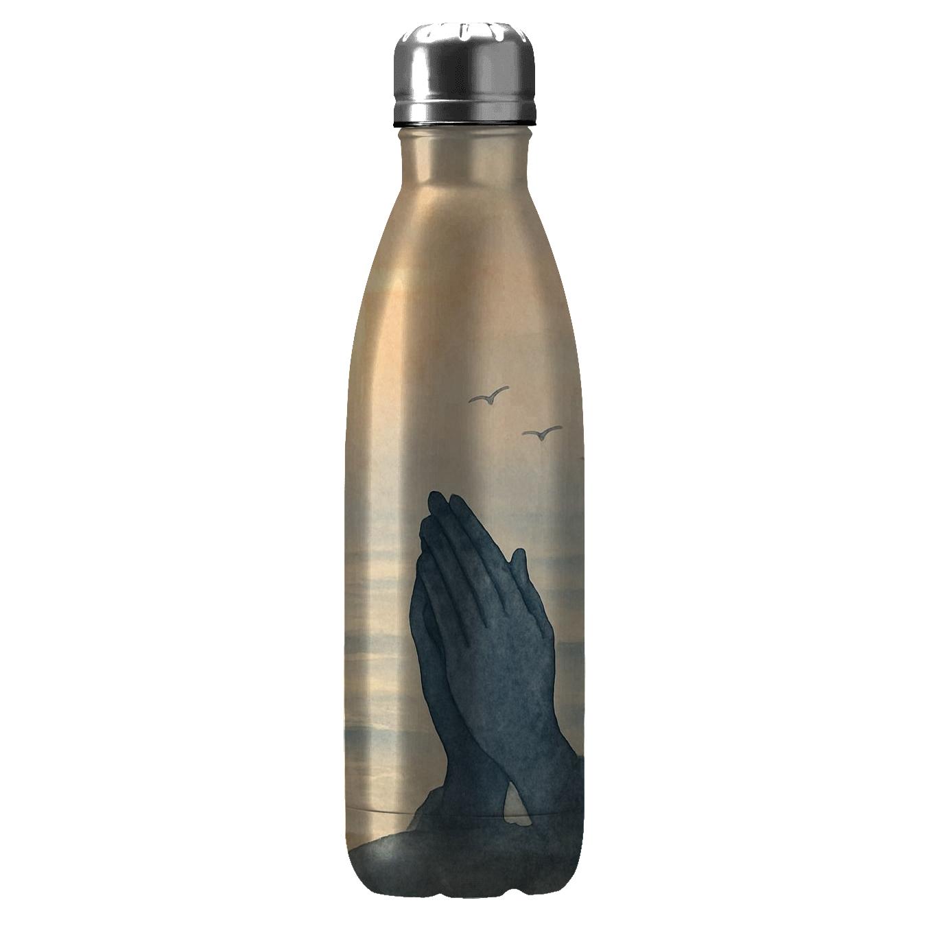 Lighthouse Prayer At Dawn insulated water bottles