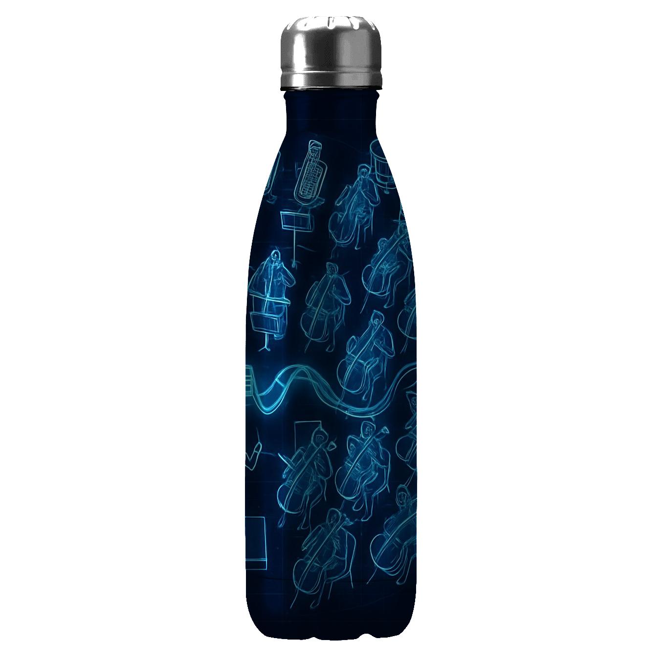 Orchestra Neon Blueprint insulated water bottles