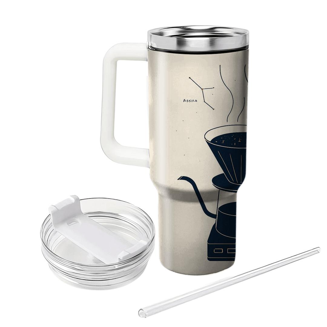 Constellation Pour Over Blueprint travel tumblers