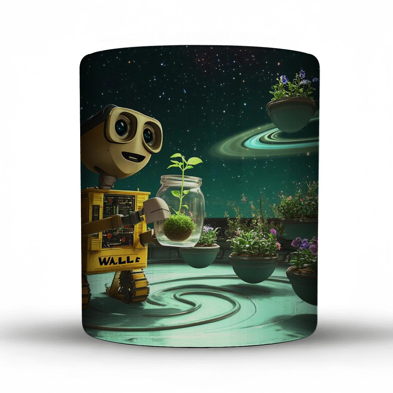 WALL E Garden Of Floating Planets Disney Inspired gift mugs for occasions