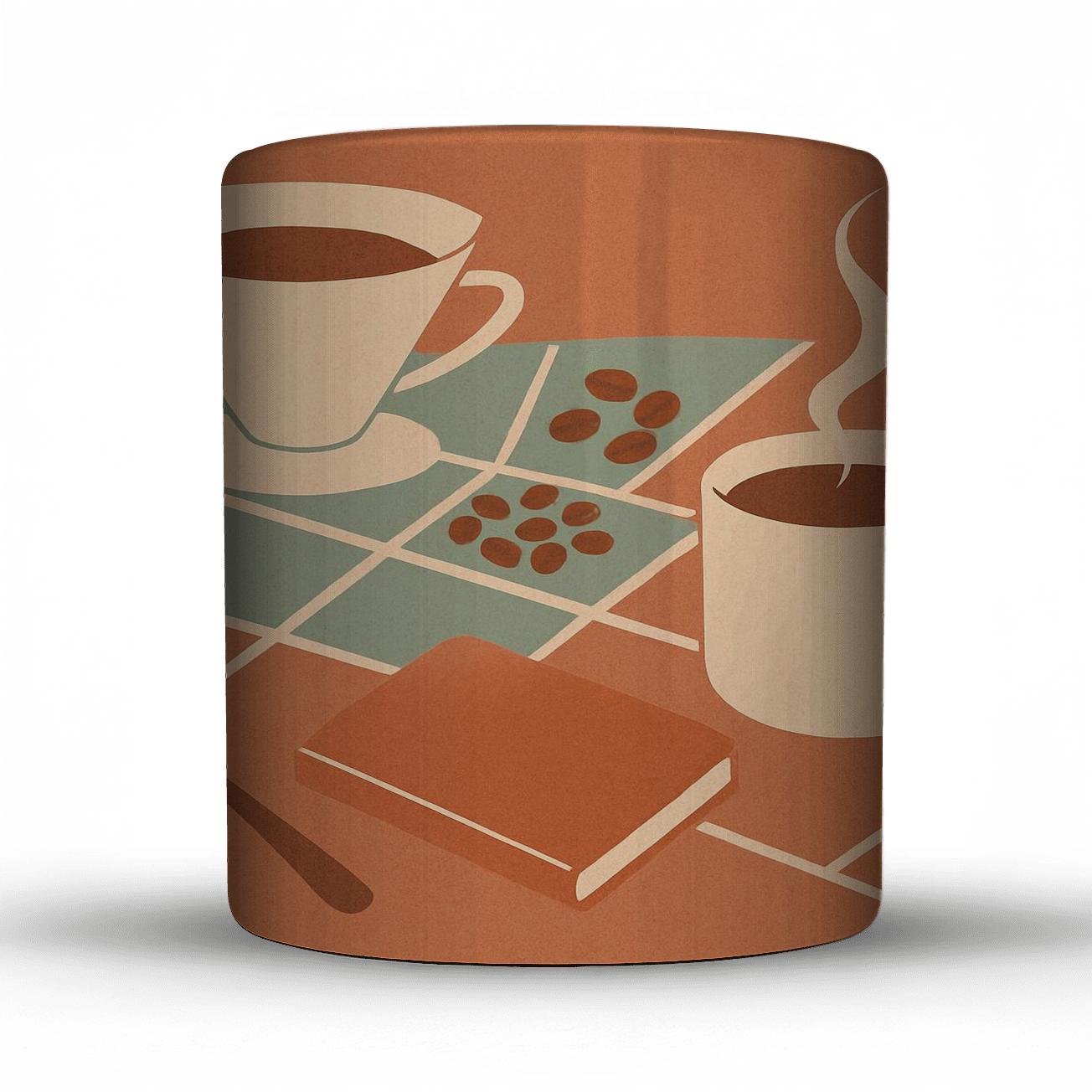 Brew Map Of A Quiet City personalized mugs