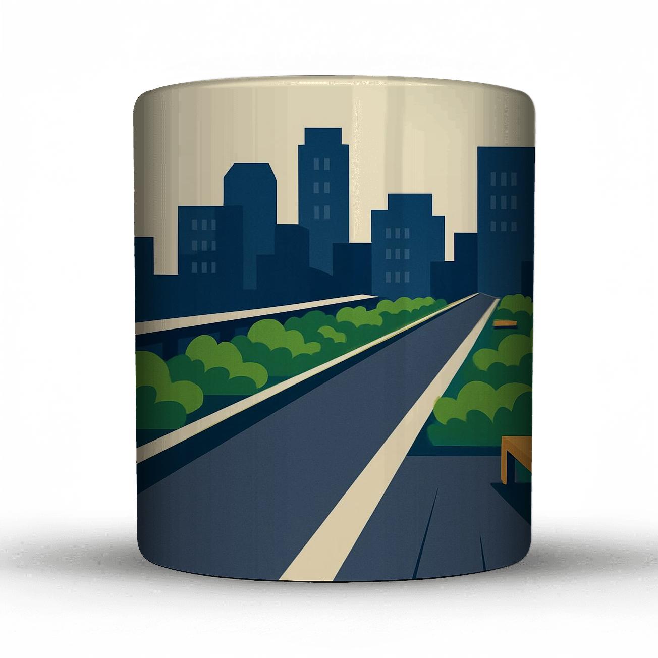 The High Line New York City United States personalized mugs
