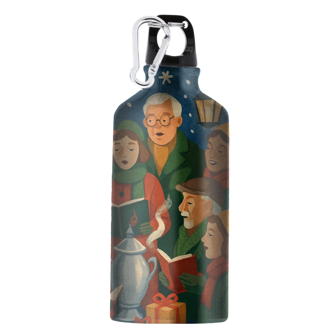 Midnight Cocoa Carol Circle sports bottles for gifts
