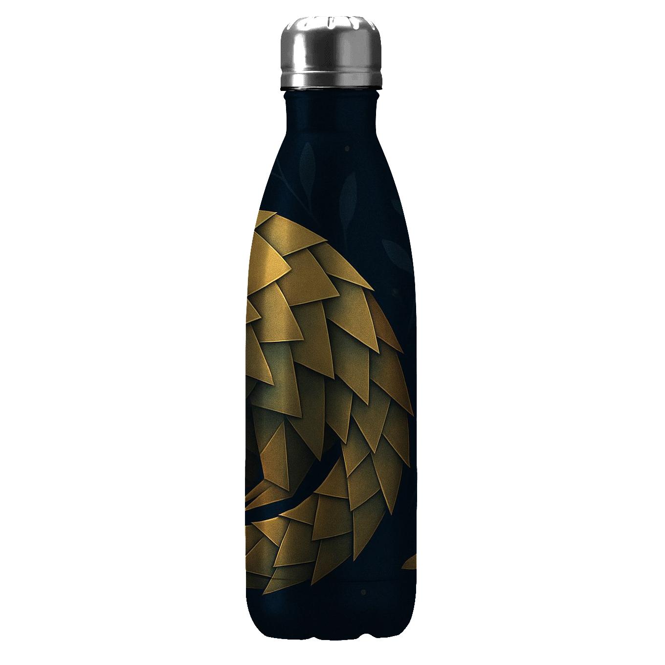 Origami Pangolin Night Garden water bottles with lids