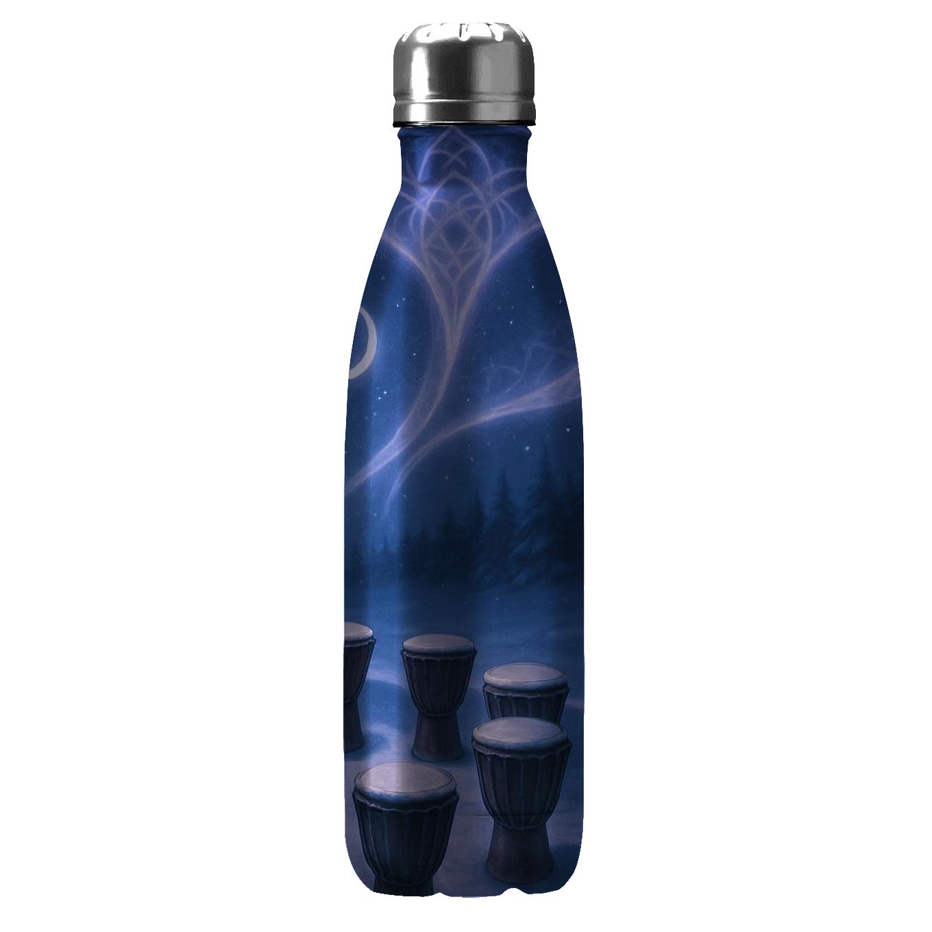 Aurora Drum Eid Snow Night unique water bottles