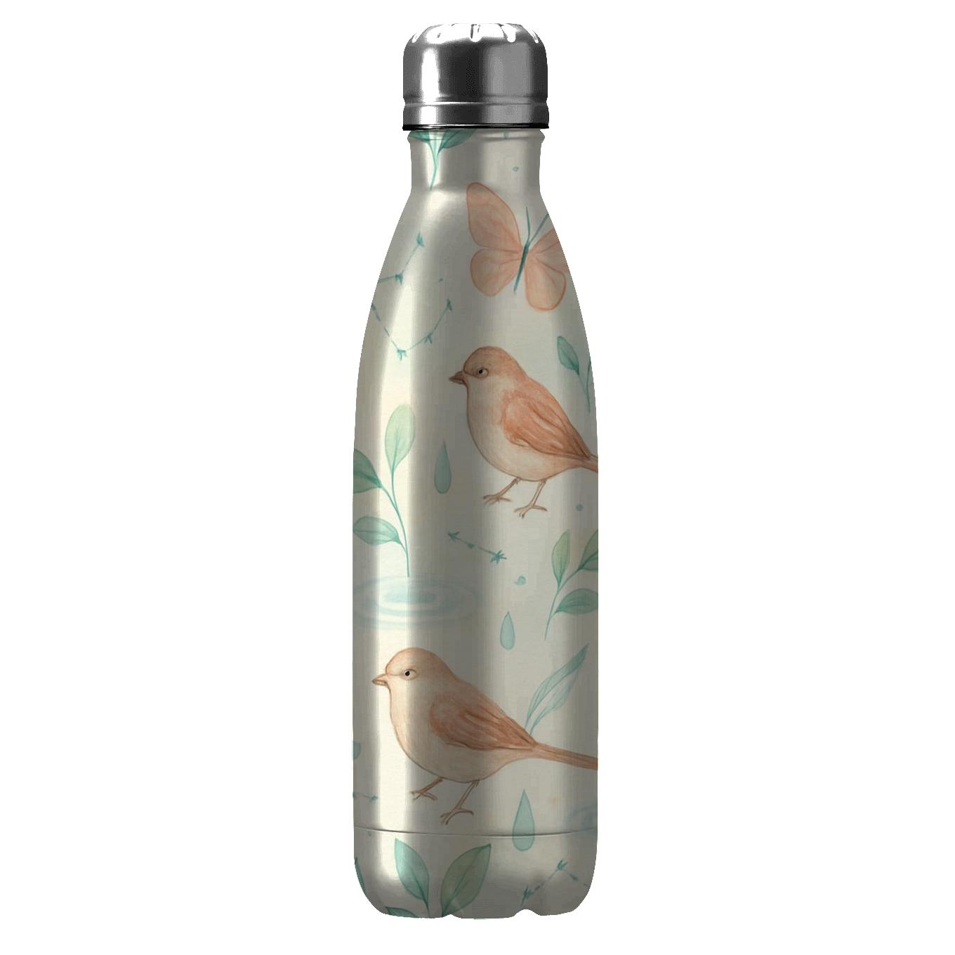 Spring Rain Garden Constellations unique water bottles
