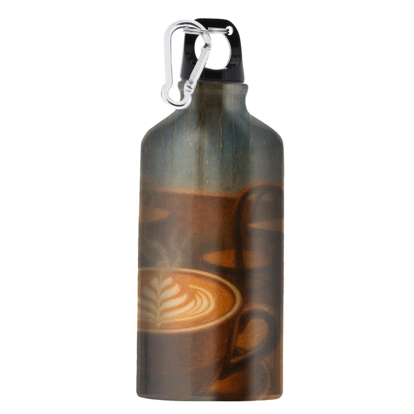 Rainy Window Cappuccino Club insulated sports bottles