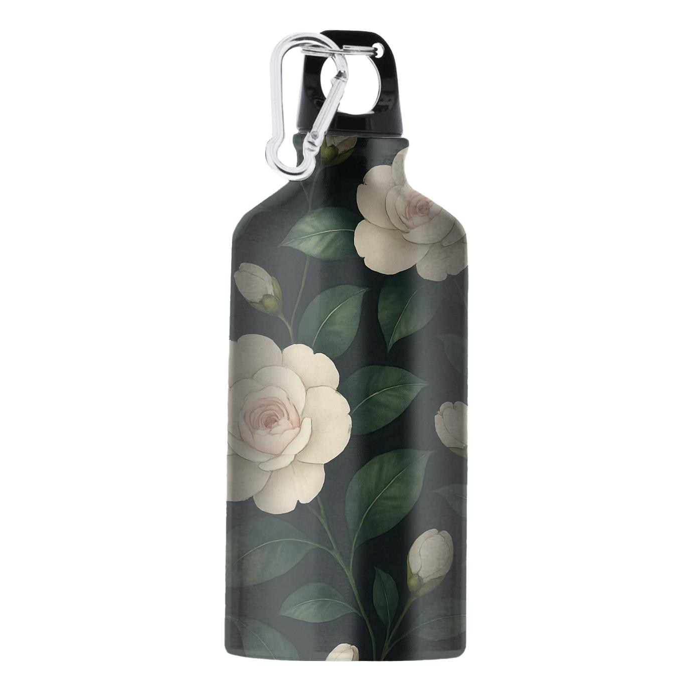 Midnight Garden Camellias premium sports bottles