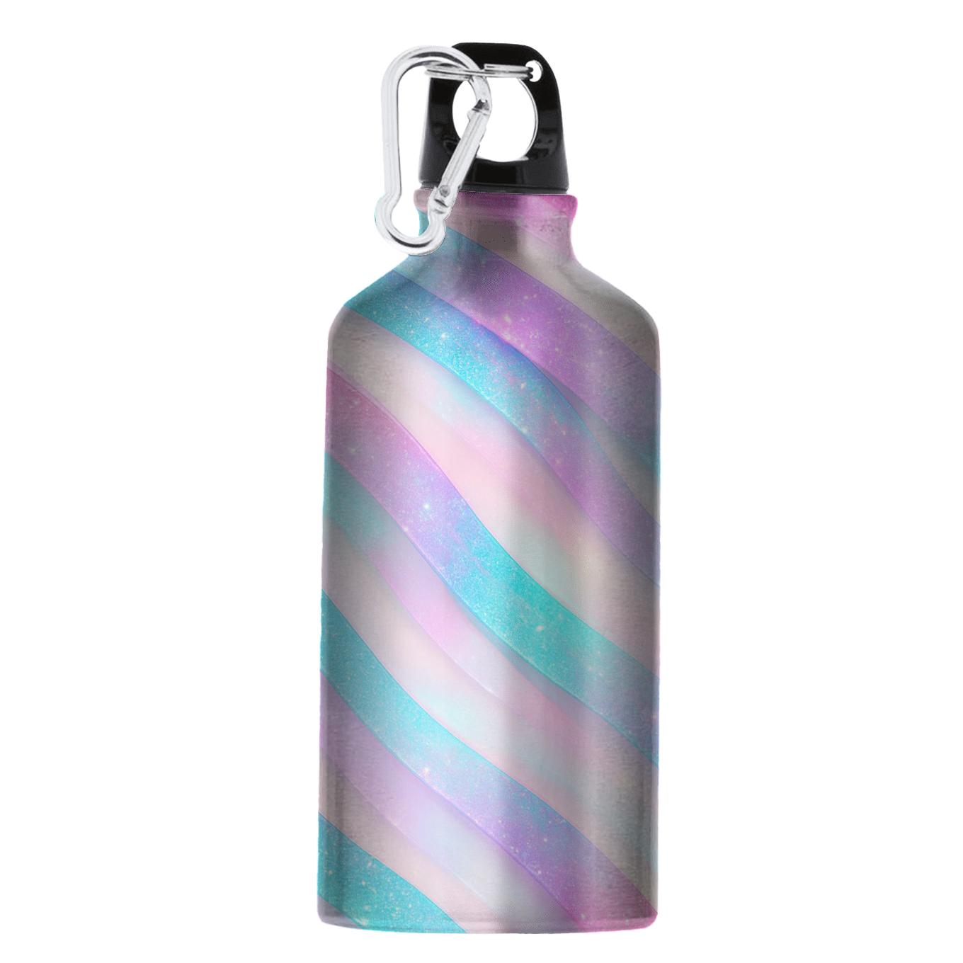 Iridescent Prism Sequin Cascade premium sports bottles