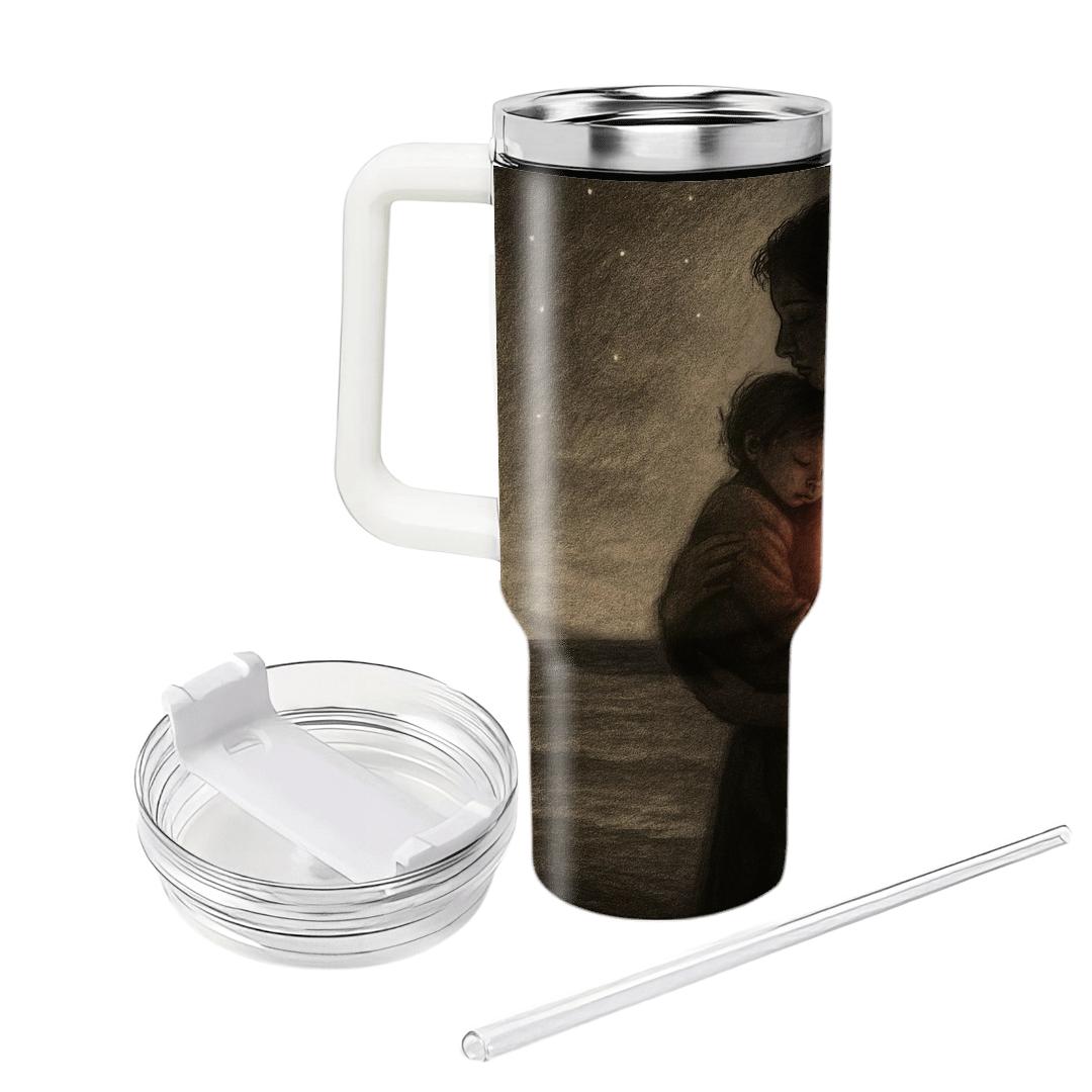 The Lighthouse Within Her Heart tumbler cups