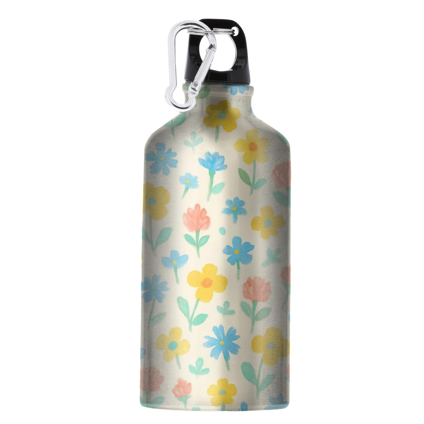 Citrus Meadow Wildflower Scatter athletic sports bottles