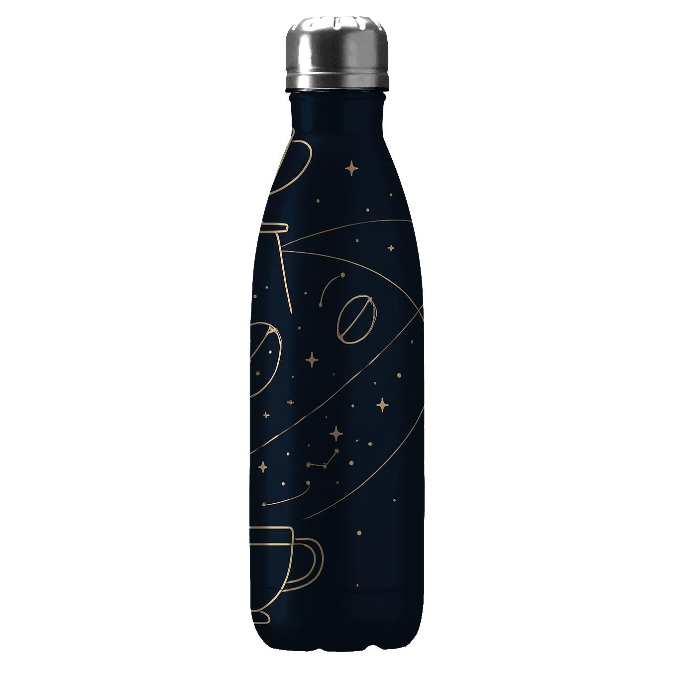Pour Over Constellation Map water bottles with lids