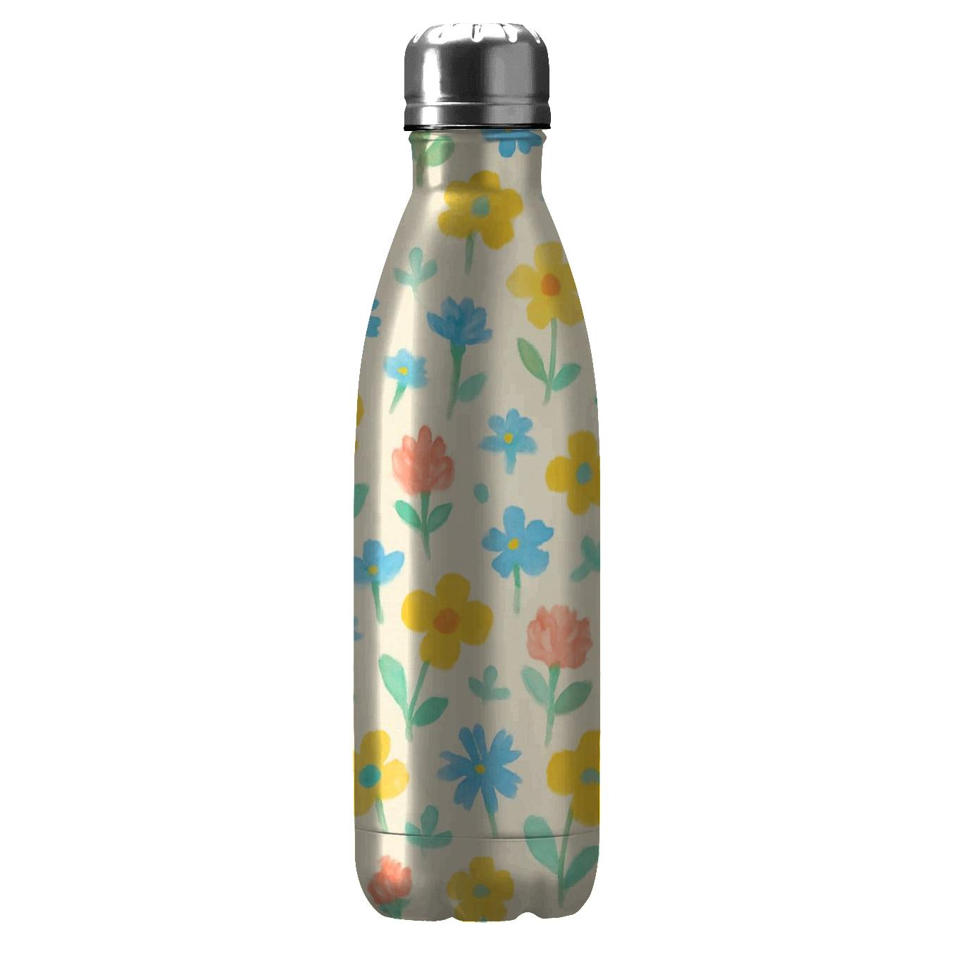 Citrus Meadow Wildflower Scatter water bottle cups