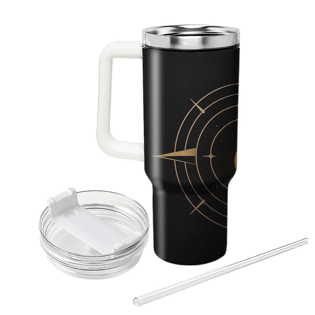Pilgrims Compass Of Inner Light tumblers with lids