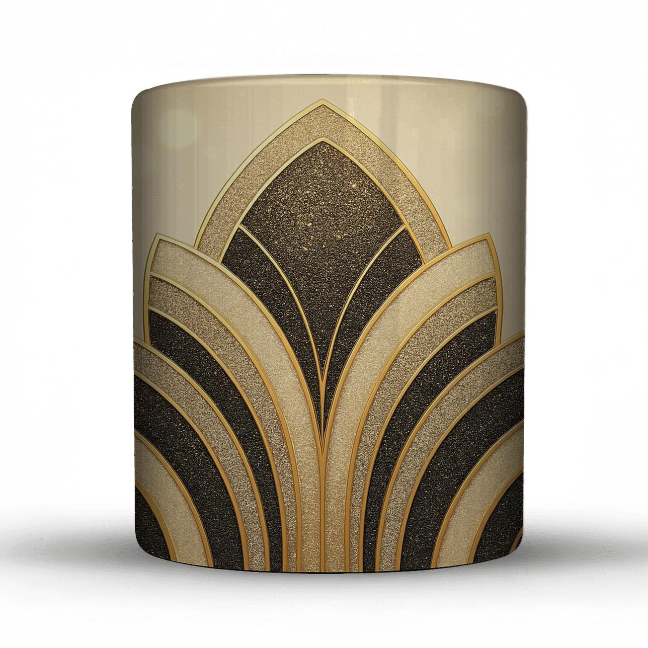 Champagne Glitter Arc Deco decorative mug sets