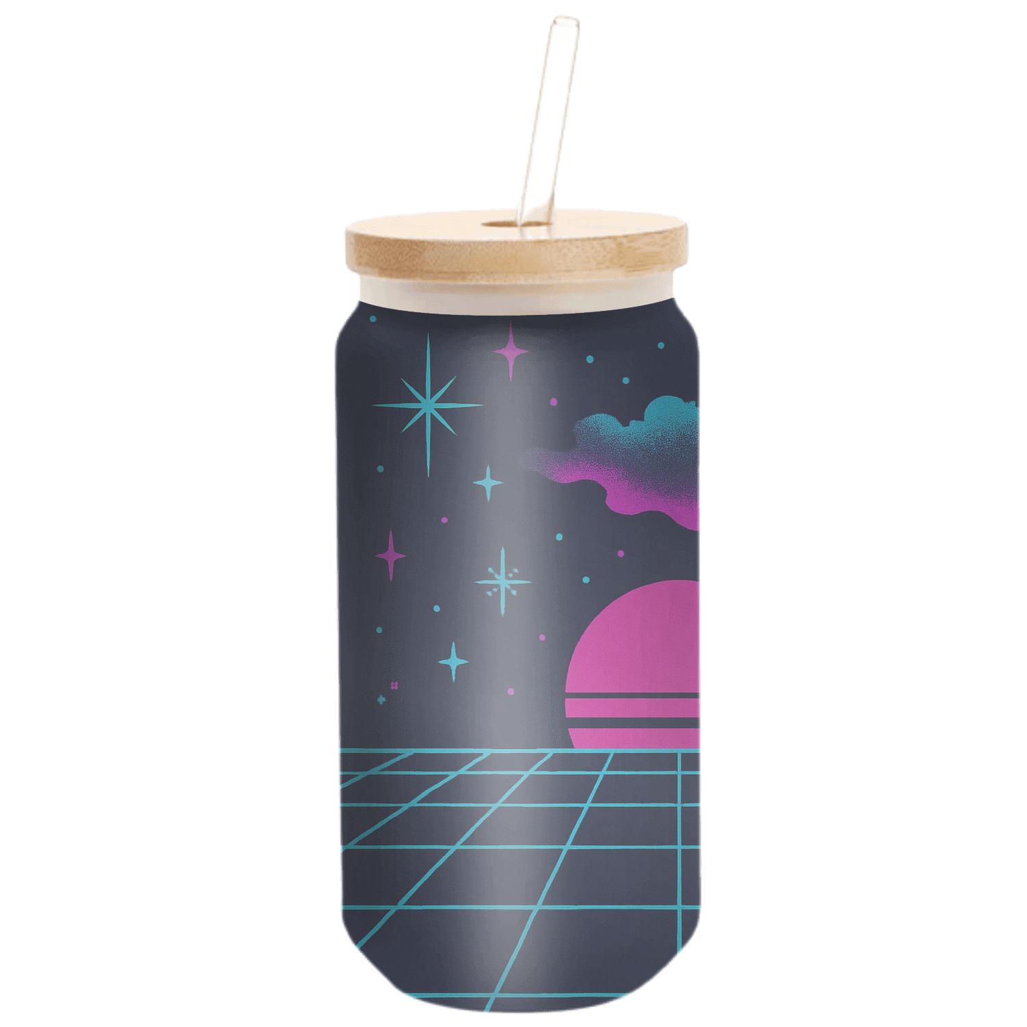 Arcade Nebula Gridway custom engraved glassware