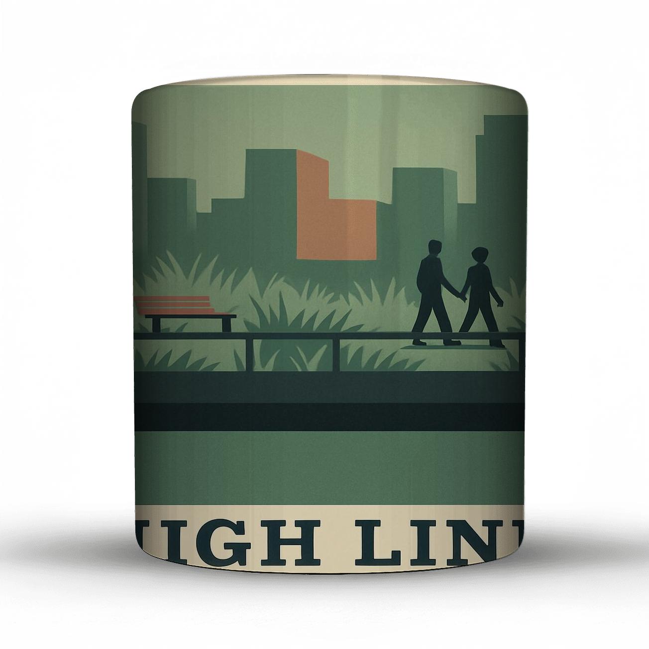 The High Line New York City United States travel mugs with handles