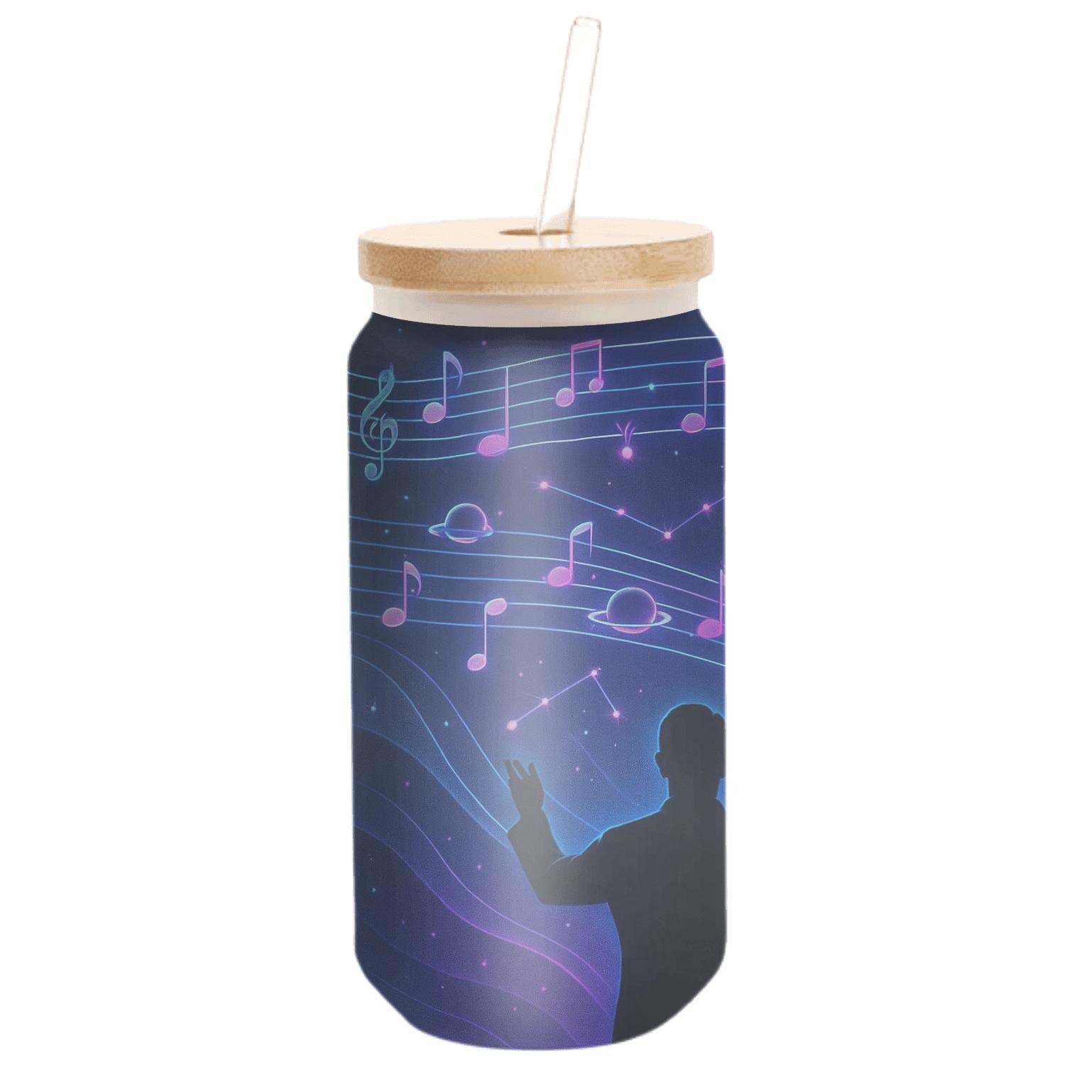 Orchestra Of Neon Constellations premium crystal drinkware