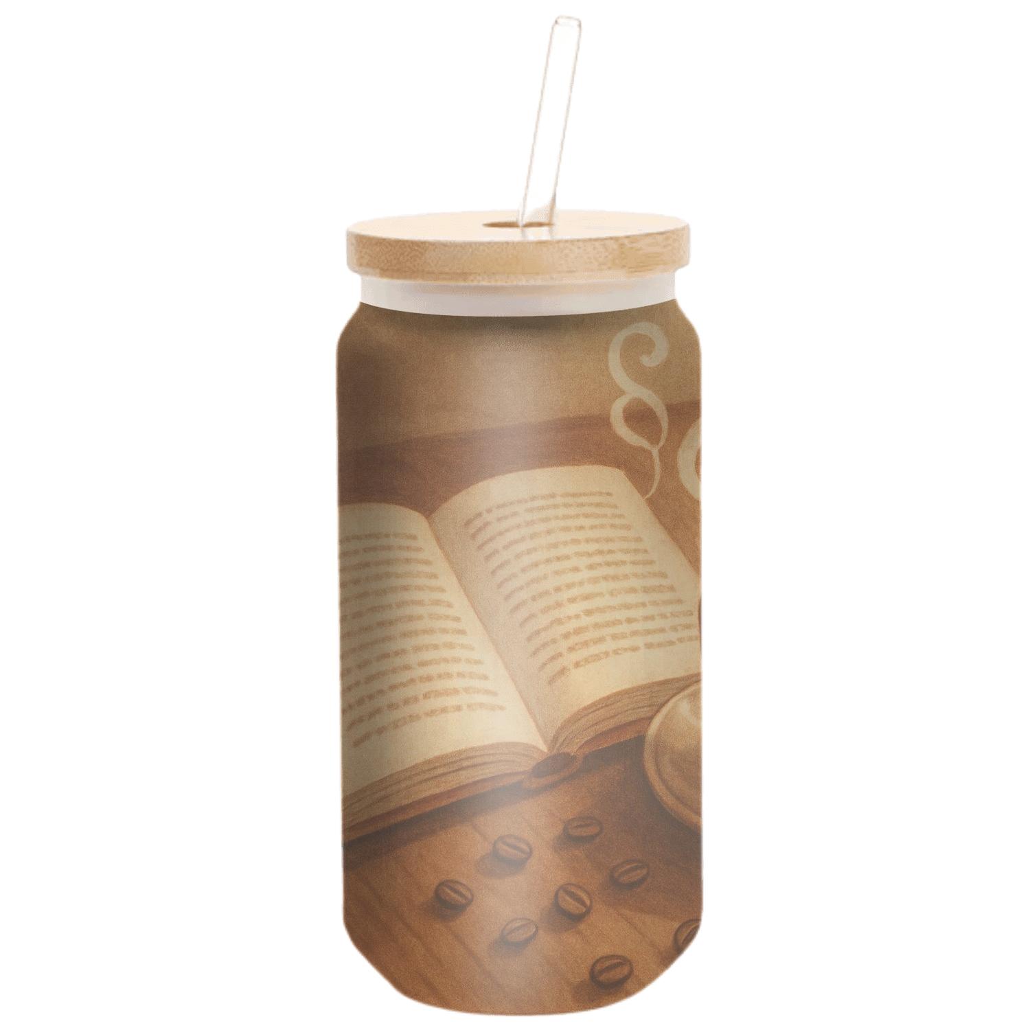 Library Whisper Coffee handcrafted glassware drinkware