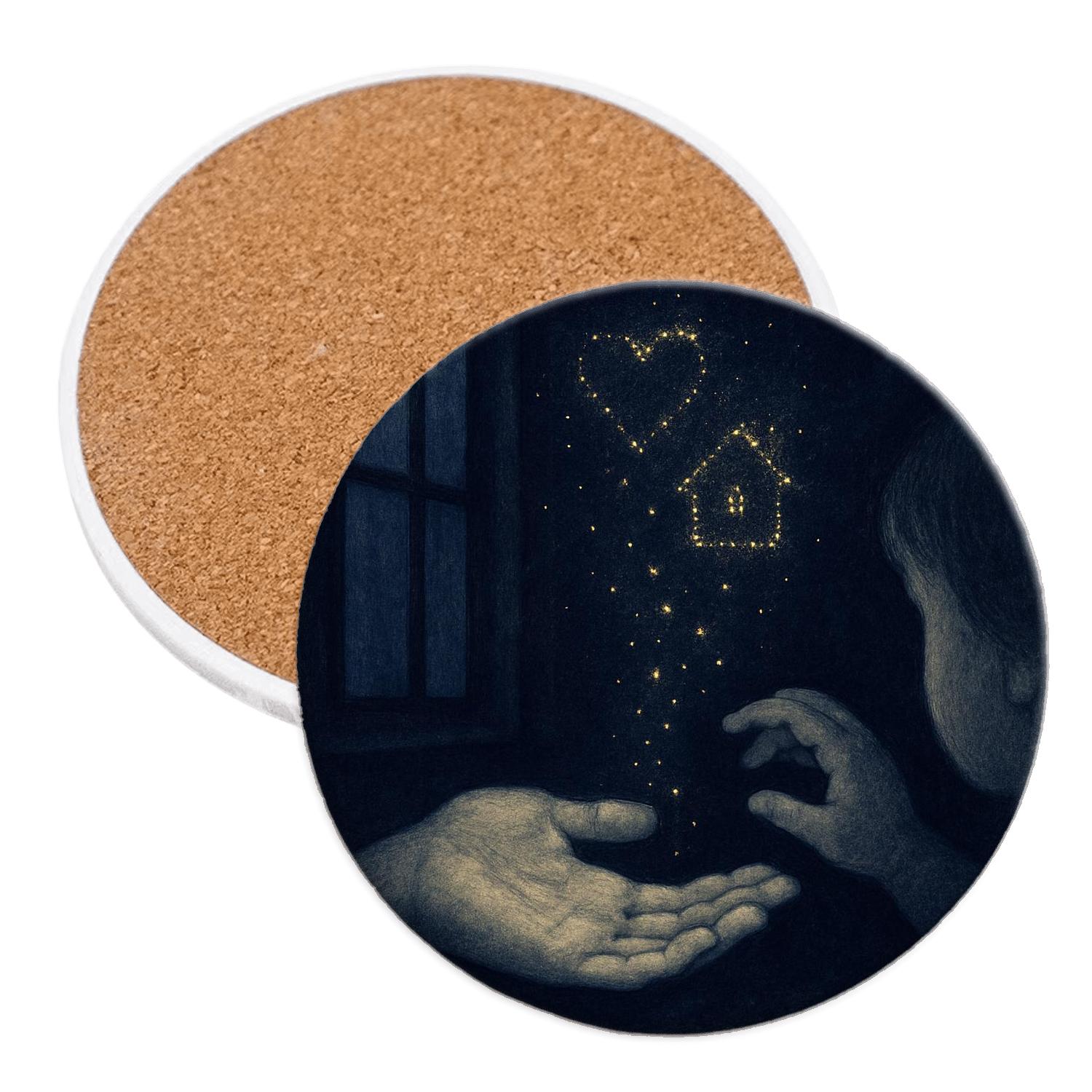 A Constellation In Her Palm The Small Lessons That Became Your Sky absorbent drink coasters