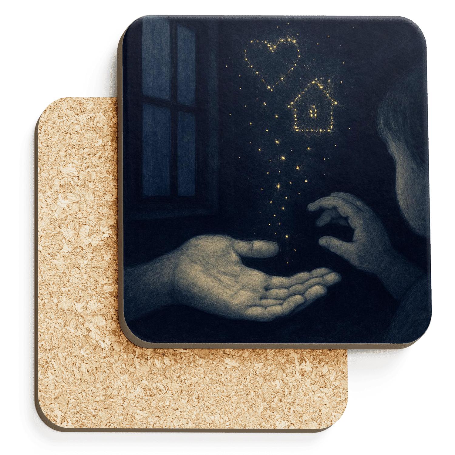A Constellation In Her Palm The Small Lessons That Became Your Sky coasters for home decor