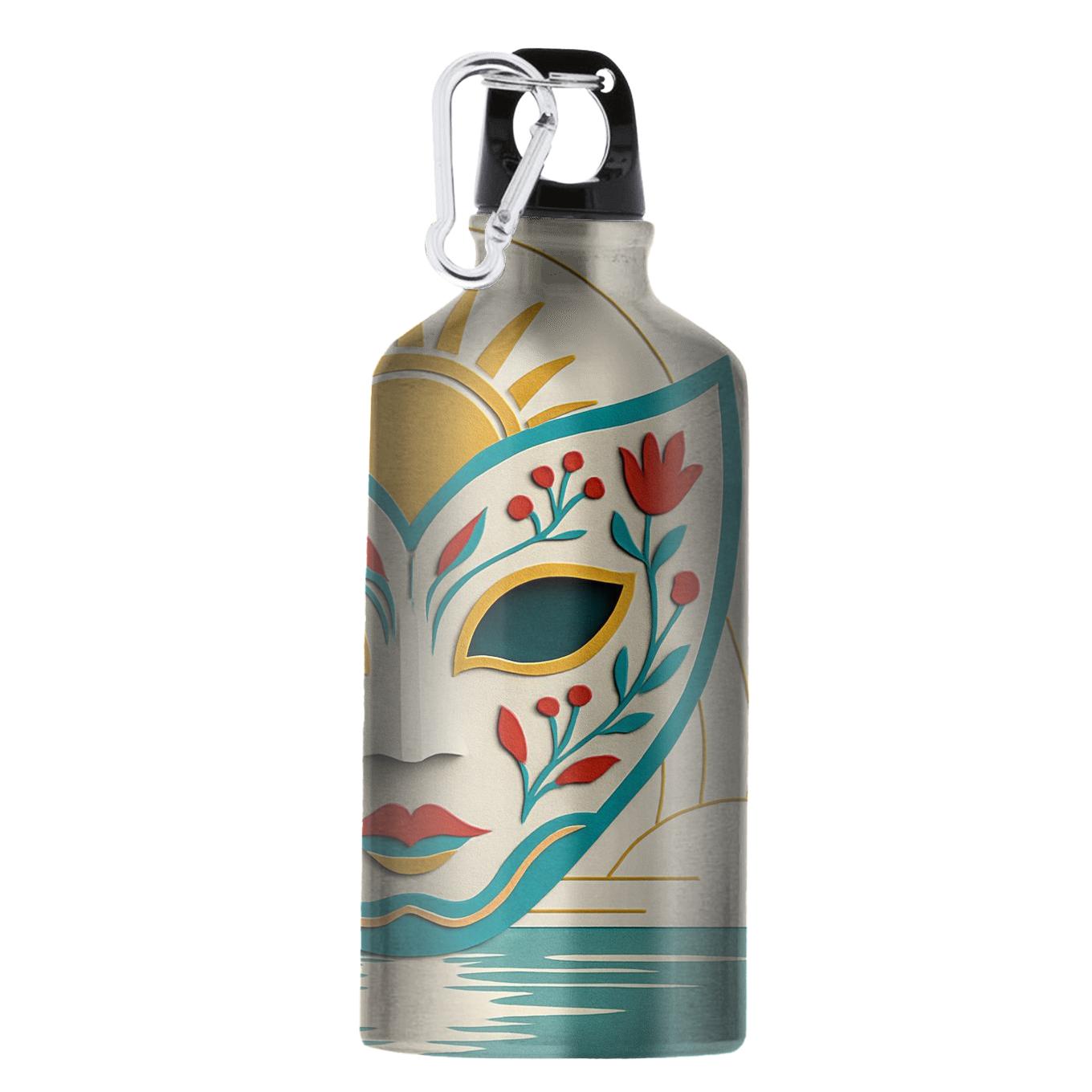 Midnight Sun Mask Carnival sports bottles for gifts