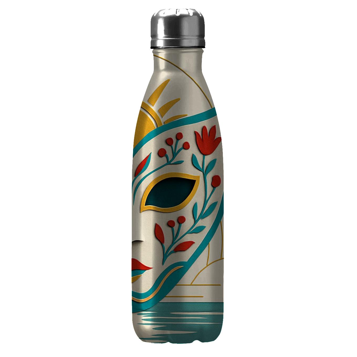 Midnight Sun Mask Carnival insulated water bottles