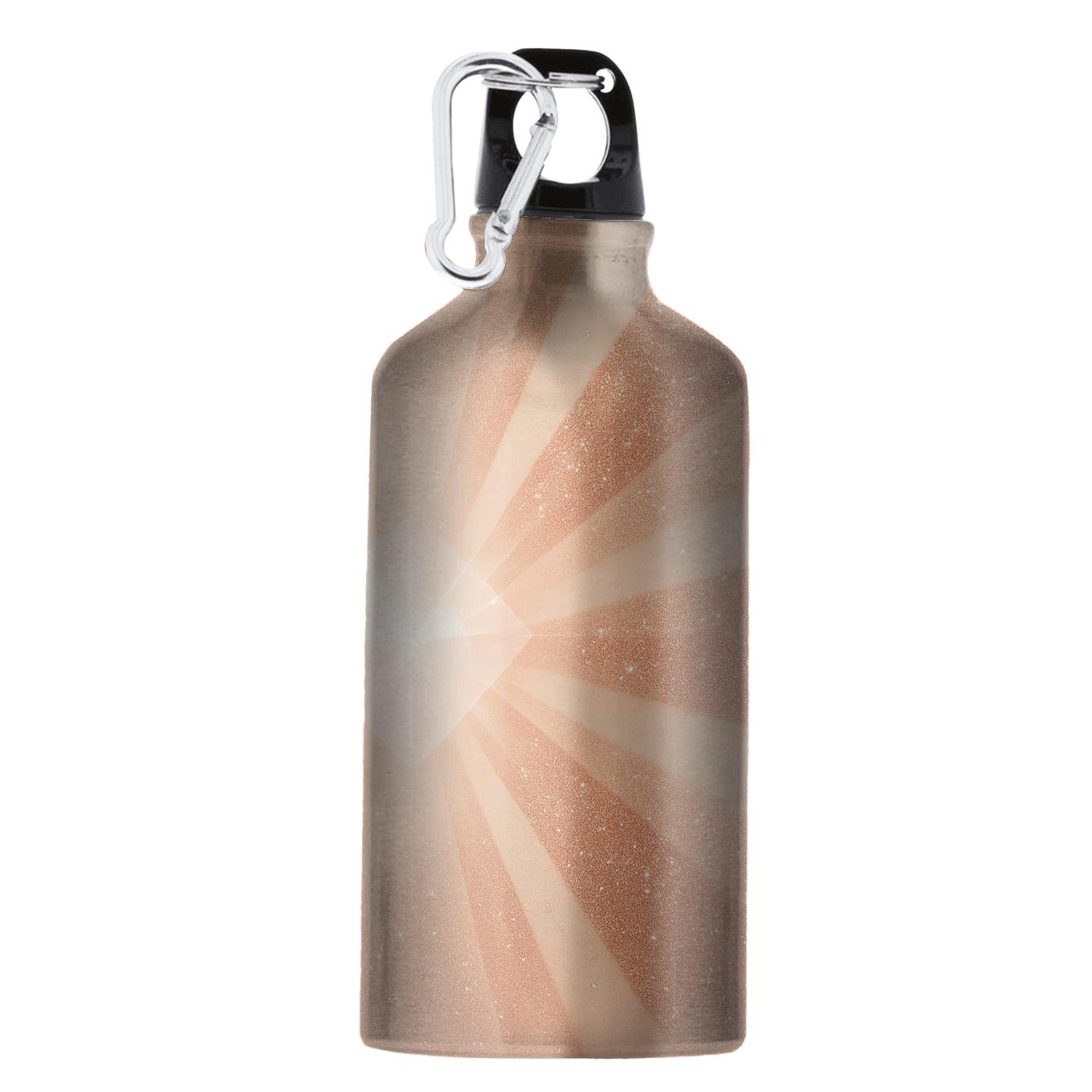 Rose Gold Prism Spotlight sports bottles with lids