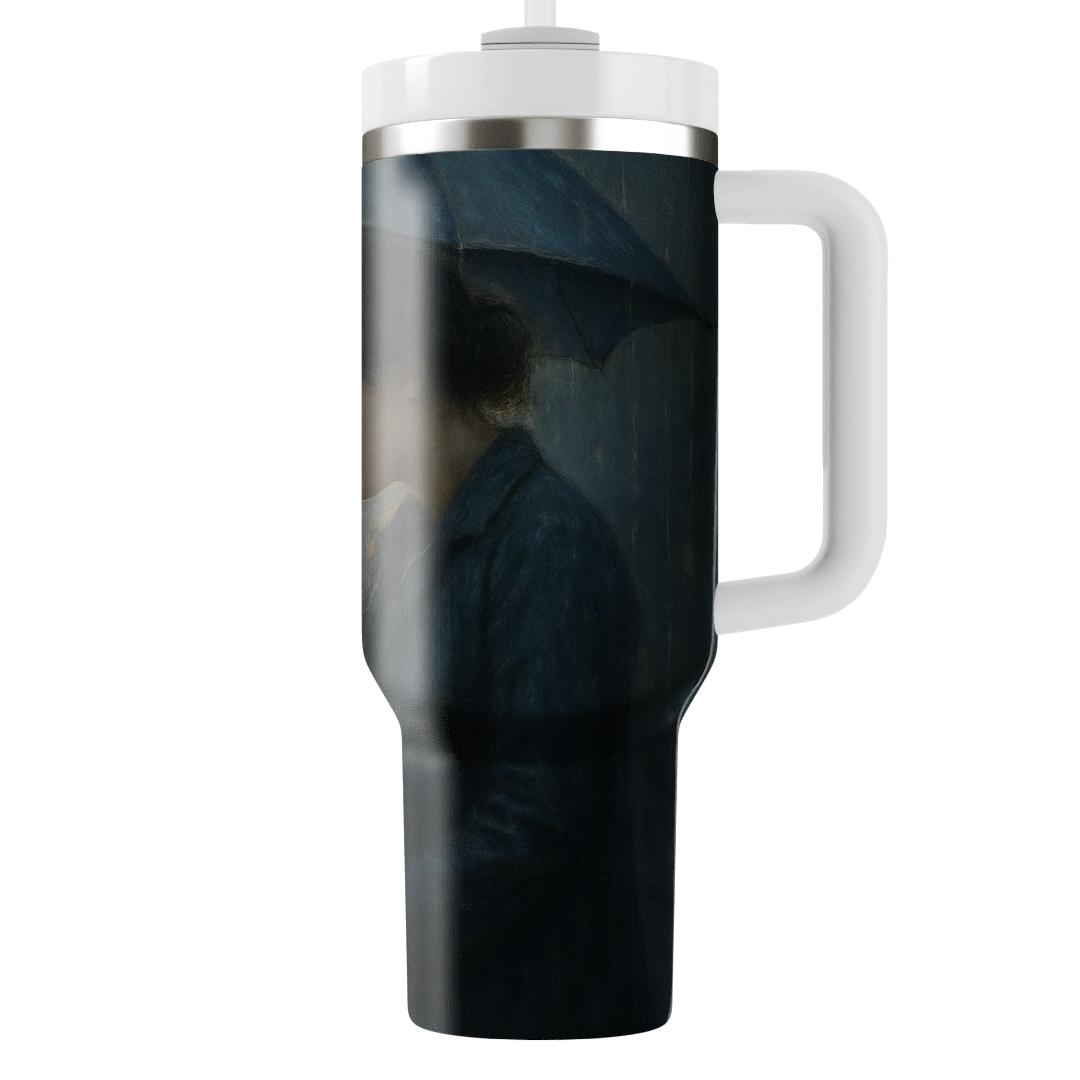 The Umbrella Of Quiet Sacrifice A Mothers Love In The Rain unique tumblers