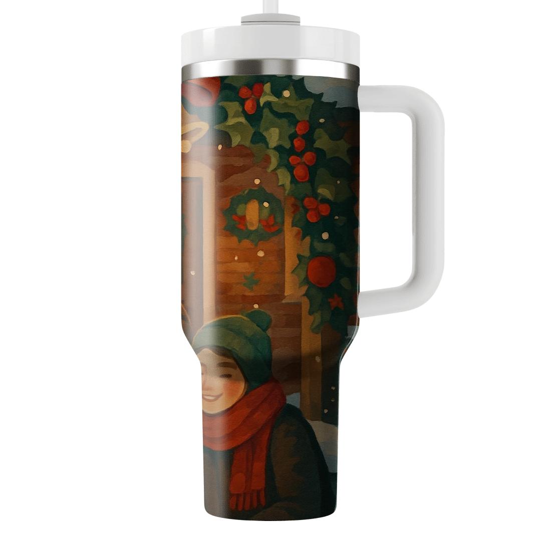 Holly Crown Gathering tumbler cups