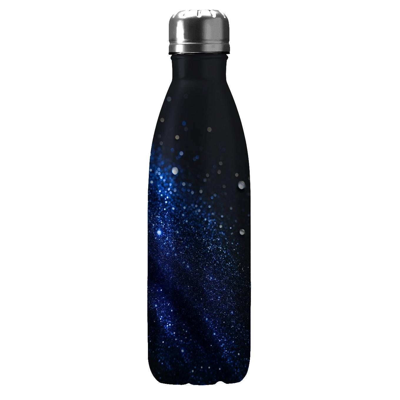 Sapphire Sequin Cascade insulated water bottles
