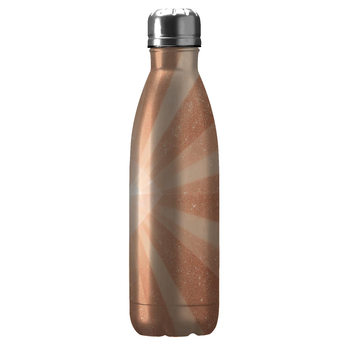 Rose Gold Prism Spotlight travel water bottles
