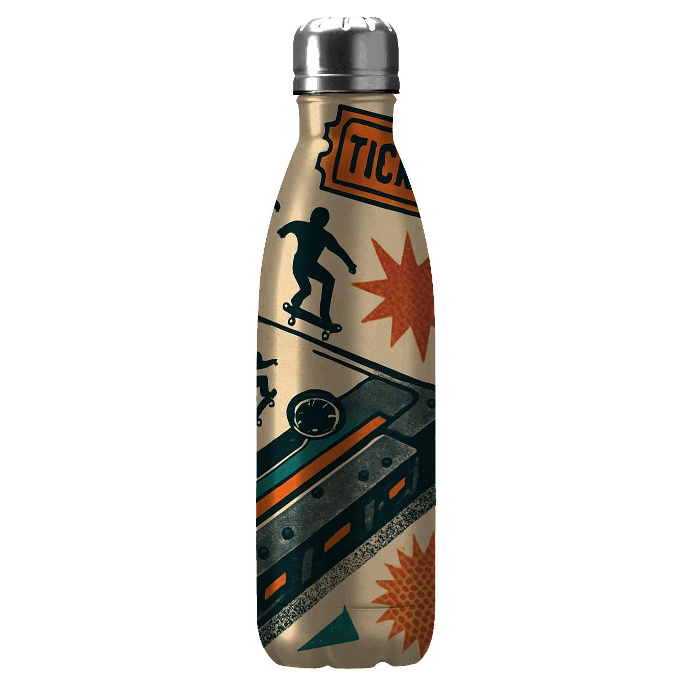 Skatepark Mixtape Time Capsule custom water bottles